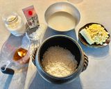 塩麹とあご出汁が染みる✿とうもろこしご飯作り方2写真