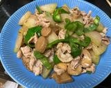 冬瓜と豚肉のオイスター炒め作り方5写真