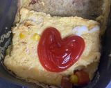 キャンプ飯！MIXベジタブルでオムレツ！作り方4写真