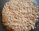 お弁当に⭐︎甘辛のしっとり鶏そぼろ丼作り方5写真