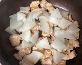 鶏むね肉と大根のこっくり炒め作り方4写真