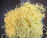 絶品めんたいパスタ　焼きそば麺で時短！作り方3写真