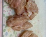 やみつきスパイスで、ピリ辛チキン作り方2写真