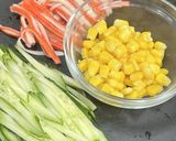 弾力とコシが👌さつまいも春雨サラダ🍠🥗作り方3写真