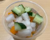 大豆ひじき野菜スティック茹で卵の謎サラダ作り方2写真