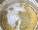私のミ一トソーススパゲッティ作り方7写真