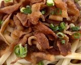 ☆甘辛肉ぶっかけうどん☆作り方5写真