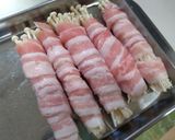 肉巻きえのき作り方3写真