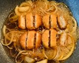 揚げずに本格！ふんわりカツ丼作り方5写真
