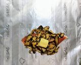 きのこと秋鮭ホイル焼き（トースター）作り方2写真