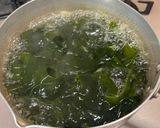 生わかめの茹でて♡酢の物作り方1写真
