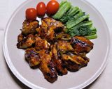 玉ねぎと下味で👑柔らか旨い鶏胸肉照り焼き作り方11写真
