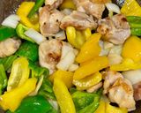 彩り夏野菜！鶏肉とパプリカの照り焼きソテー作り方3写真