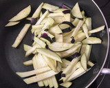 茄子と青梗菜のトマトソース炒め作り方2写真