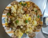レンジ簡単梅中華ペスカトーレ味炒飯弁当作り方12写真