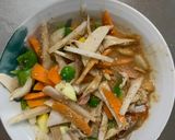 お一人様野菜たっぷり洋風天津飯味親子丼作り方12写真