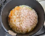 時短！スライス野菜と鶏胸肉挽肉の肉じゃが作り方3写真