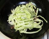 ひき肉とキャベツの辛ラーメン作り方6写真