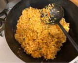 【ピリ辛】キムチにんにく炒飯作り方4写真