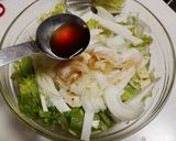山芋とレタスのサラダ作り方6写真