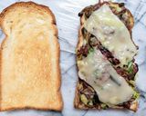 簡単ランチ！キャベツとコンビーフのサンド作り方6写真