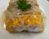 厚焼き卵♪なると・小ネギの生姜えのきあんかけ作り方5写真