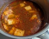 茄子のキムチ麺作り方3写真