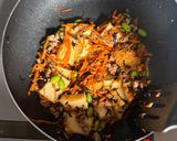 ほっこり♡厚揚げとひじきのそぼろ炒め作り方3写真