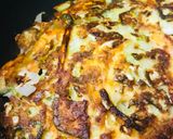 米粉のお好み焼き／野菜だけの野菜玉作り方3写真