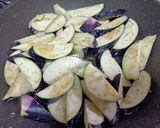 茄子のとろりん甘辛味噌󠄀炒め作り方2写真