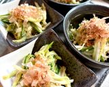 簡単副菜！長芋ときゅうりの青じそおかか和え♩作り方3写真