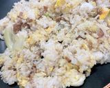 レトルトの肉団子とカット野菜の炒飯⭐︎簡単作り方6写真