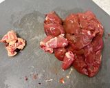 鶏レバーとマッシュルームのバルサミコ炒め作り方2写真
