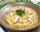 プリプリ旨い！タコと大葉の和風ペペロンチーノ🍝作り方7写真