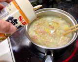 簡単！白菜と玉ねぎの煮込みスープ作り方11写真