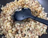 里芋と椎茸のオムレツ作り方5写真
