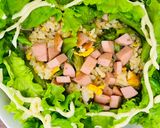 永谷園の焼豚炒飯の素を使ったレタス炒飯作り方14写真