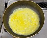 わが家の卵がうす〜いひき肉のオムレツ作り方4写真