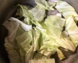 水いらず、キャベツの蒸し物作り方2写真