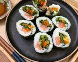 海鮮太巻き 簡単 具沢山のご飯少なめ！作り方6写真
