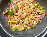 ヨウサマの減塩焼豚と種もやしの麻辣醤和え作り方4写真