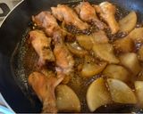 鶏手羽元と大根の煮物作り方8写真