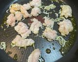 鱧と万願寺の山椒ぺぺロンチーノ作り方4写真