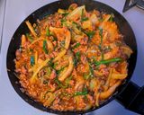 春雨入り麻婆白菜作り方12写真