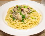 牡蠣とパクチーのパスタ作り方8写真