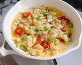 ポキポキでオープンオムレツ作り方4写真