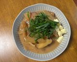 絶品☆牛すじと大根のこってりチーズ味噌煮作り方7写真
