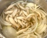 簡単夕食朝食に☆生姜香る厚揚げとしめじのお味噌汁作り方2写真