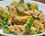 簡単！玉ねぎとピーマンと豚こまの味噌炒め作り方11写真