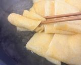 【調味醤油】いなりの皮を煮る作り方2写真